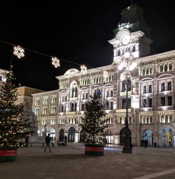 Trieste’s Christmas Trees To Be Lit Up Today