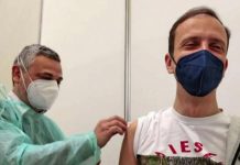 FVG President Massimiliano Fedriga Gets Moderna Vaccine