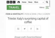 BBC Travel Names Trieste “Italy’s Surprising Capital of Coffee”