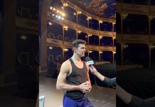 Roberto Bolle at the Rossetti Theater Tonight