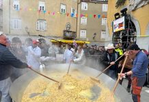 Muggia Celebrates Carnival with Giant Omelet